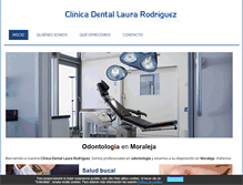 Tablet Screenshot of clinicadentallaurarodriguez.com